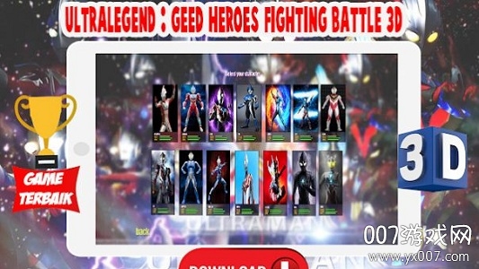 Ultralegend : Geed Heroes Fighting Battle 3Dv1.2 °