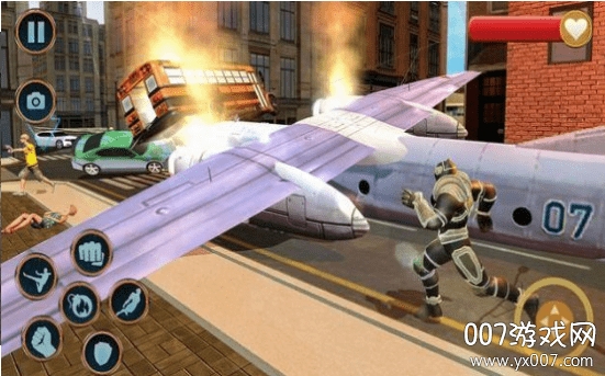 Superhero Panther Robot Battle City Rescue Games(Ӣۺڱ)v13.0.1 ֻ