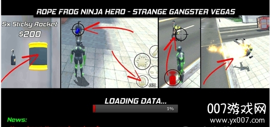 Rope Frog Ninja Hero Strange Gangster Vegasv1.1.7޸İ