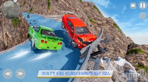 ѩײϷ(Car Crash : Icy Mountain Road)v1.3 ׿