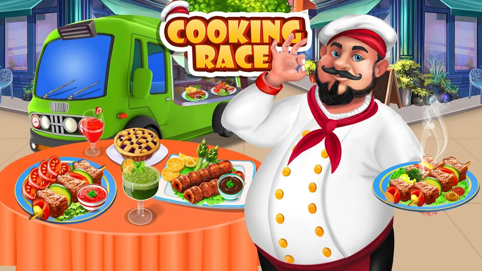 ⿱Cooking Race Chef Fun Restaurant Gamev2.7 °