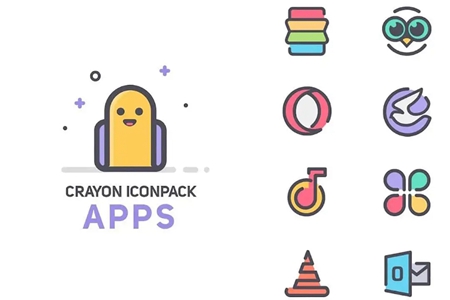 Crayon Icon Pack¹ٷv3.6 ׿