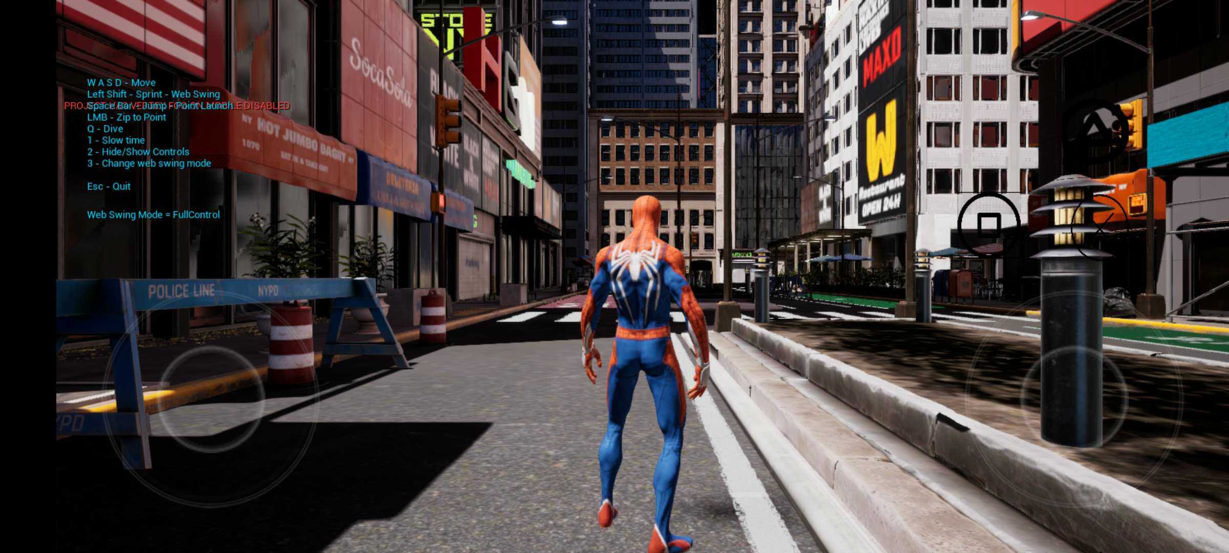 雨地蜘蛛侠高画质游戏(spiderman)v1.0 手机版