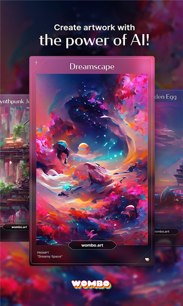 Dream by wombo°2022v1.1.9 ٷ