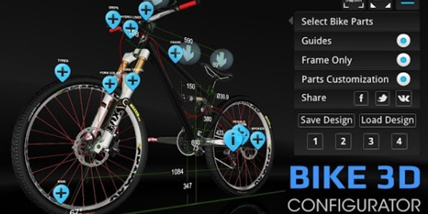 bike 3d configurator