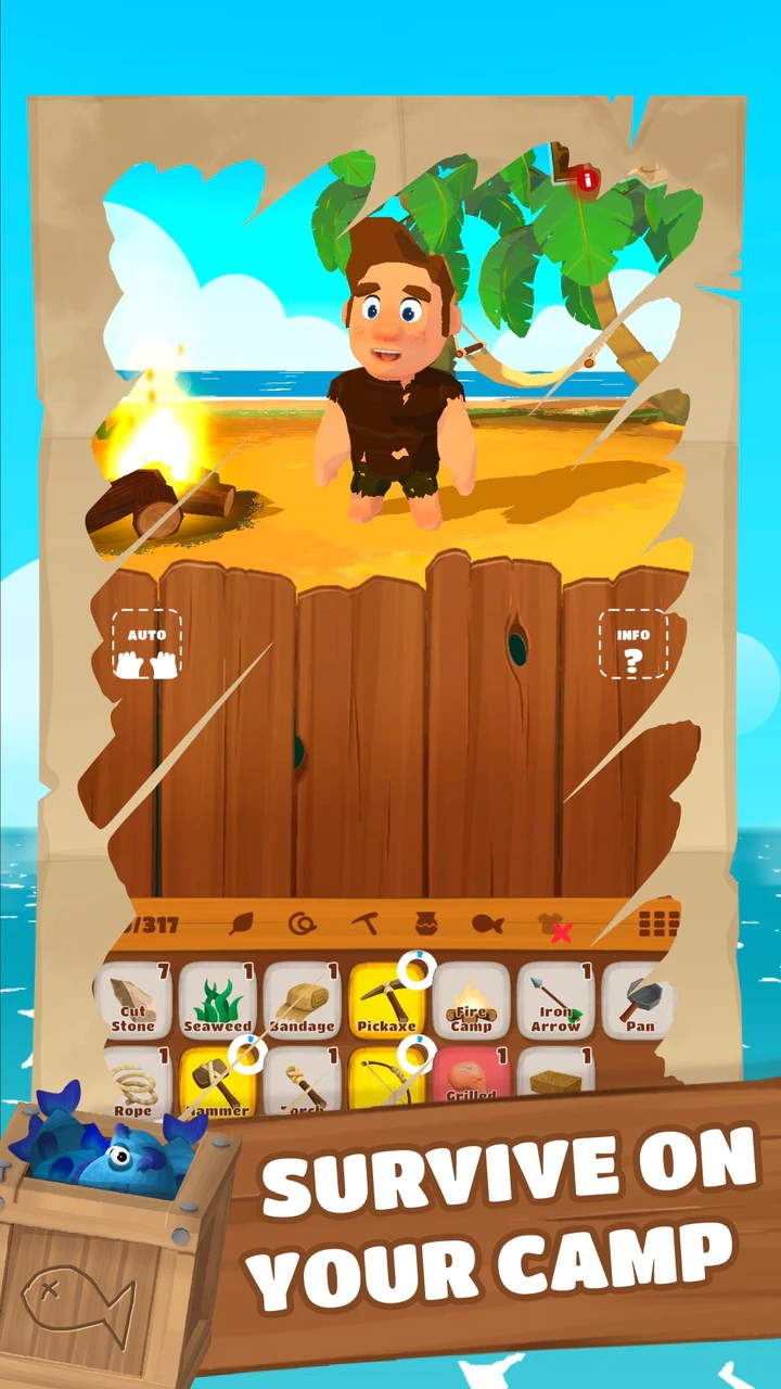 ڻĵ(I survived on a desert island)v1.0.65 ׿