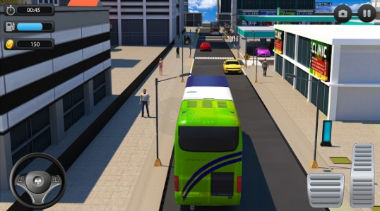 城市公交模拟游戏最新版(City Coach Bus Driving 3D)