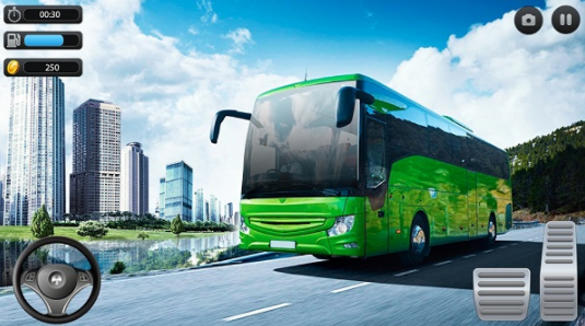 城市公交模拟游戏最新版(City Coach Bus Driving 3D)