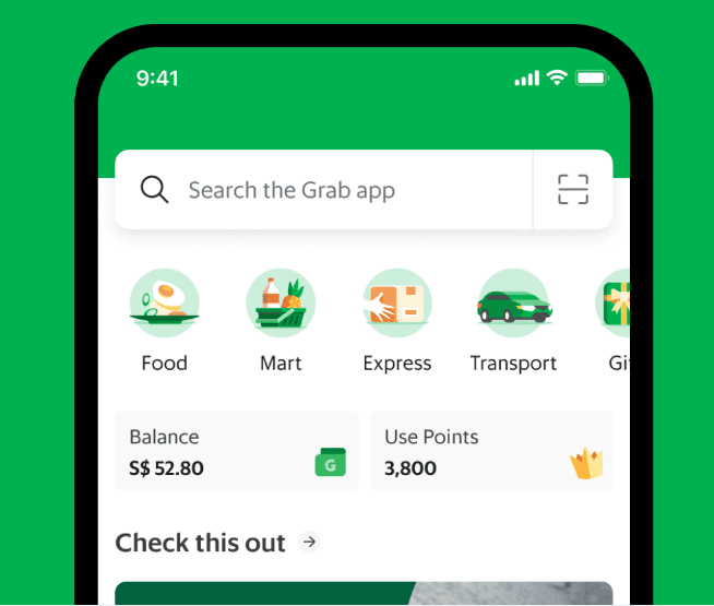  Grab Taxi Food Delivery