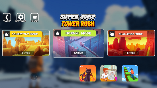 ϷҰ(Super Jump Tower Rush)