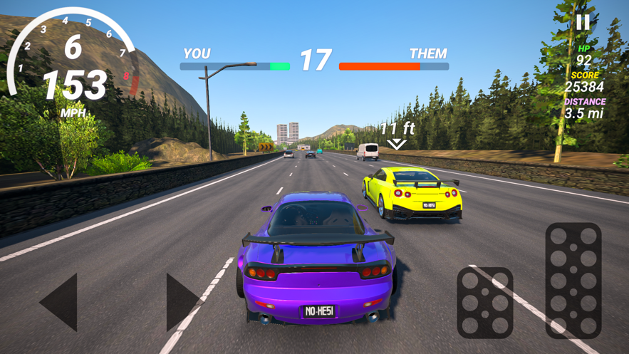 ޾°(No Hesi Car Traffic Racing)v1.2.0 ׿