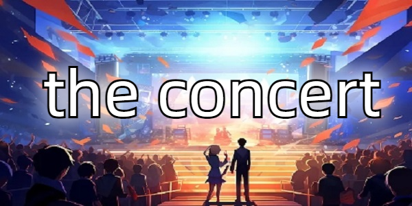 the concert