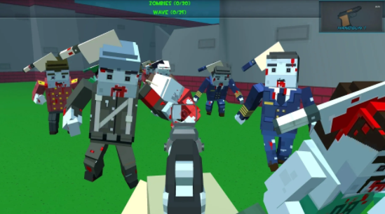 ǹսʬϷֻ(Blocky Gun warfare Zombie)