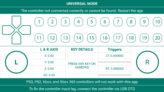 GamePadֱٷappذװ(GamePad Tester)