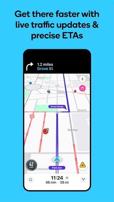 wazeͼapp°(λ)v4.107.0.1 ٷ