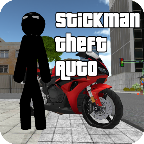 Ϸ(Stickman Theft Auto)v1.1 ԶŰ