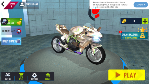 Endless Motobike Race Gameİ