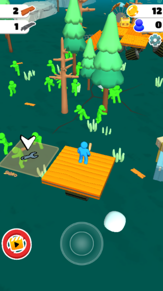 木筏僵尸求生无敌版(Zombie Raft) 木筏僵尸求生无敌版(Zombie Raft)