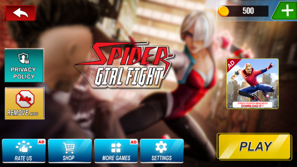 Spider Girl Fighter中文版下载 Spider Girl Fighter中文版下载