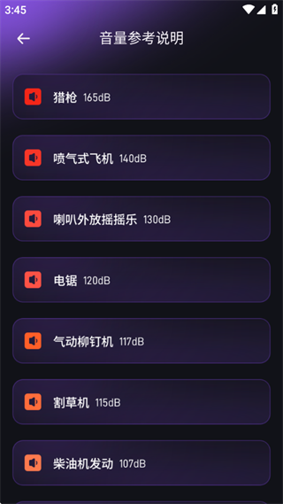 声音分贝实时检测 声音分贝实时检测