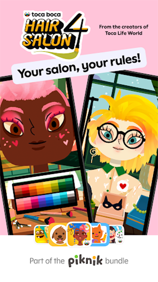 Toca Boca Jr Hair Salon 4(пɳ4)ʰϷv3.0 ʰ