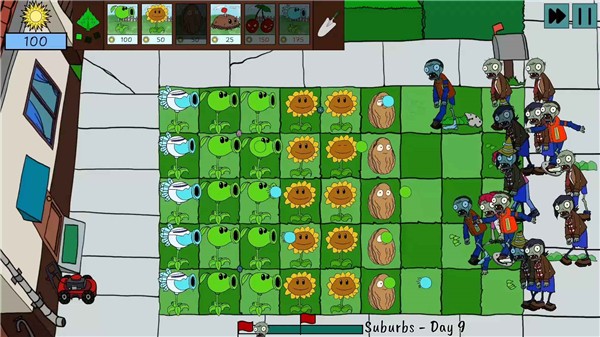 Plants Vs Space Zombiesİv1.0 ׿