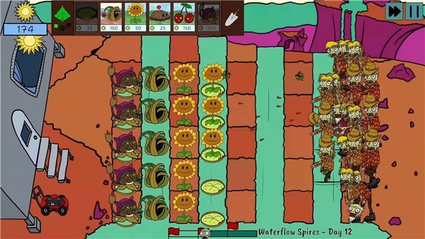 Plants Vs Space Zombiesİv1.0 ׿