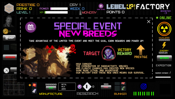 升级工厂(Level UP! Factory) 升级工厂(Level UP! Factory)