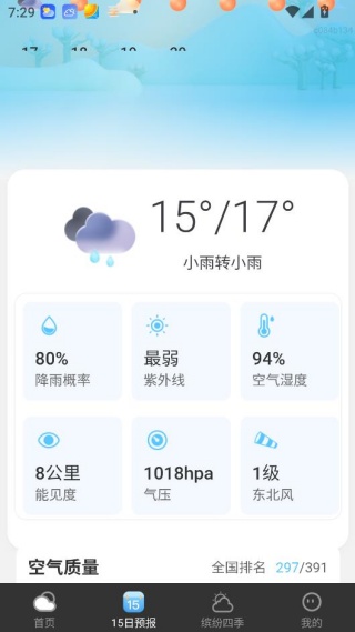 早看天气综合预报版 早看天气综合预报版