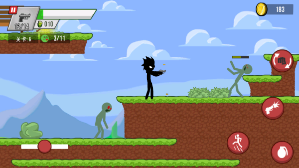 火柴人狂揍僵尸 火柴人狂揍僵尸