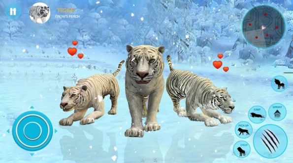 Wild White Tiger Family Simİv1.0 ׿