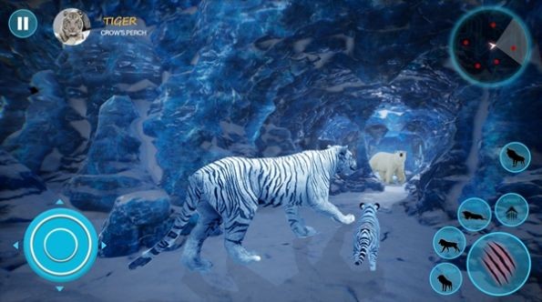 Wild White Tiger Family Simİv1.0 ׿