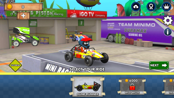 ��������ð����Ϸ���°�(Mini Racing)