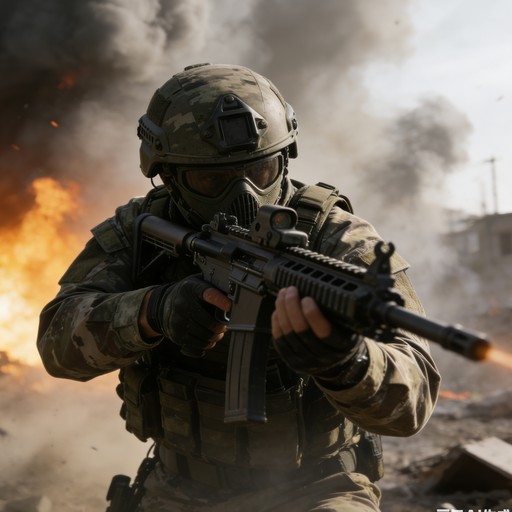 狙击手冬日吃鸡枪战最新版下载v1.0 安卓版