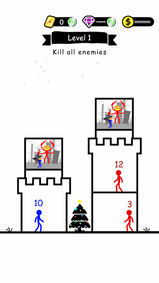 Ӣ2025°(stick hero: tower defense)