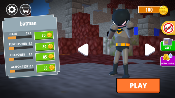 Stickman vs Craftman Fightİ