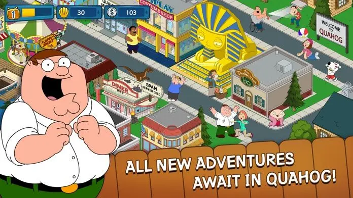 ֮֮̽°Ϸ(Family Guy)v7.7.0 ׿
