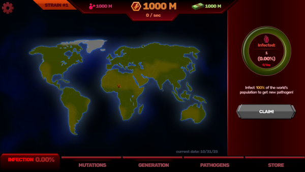 ��Ų��˲���ģ������Patient Zero����Ϸ����