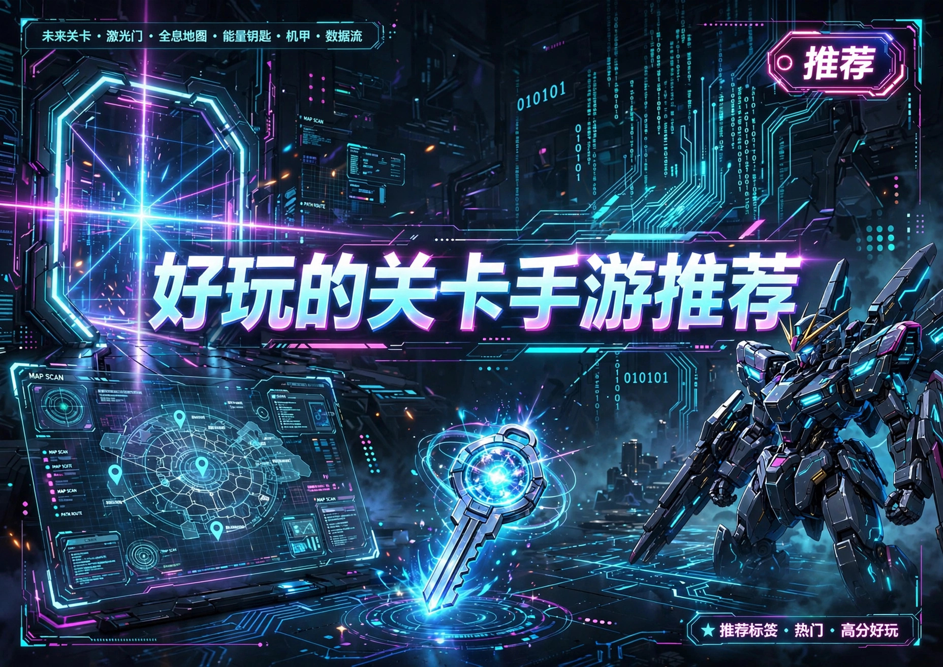 好玩的关卡手游推荐