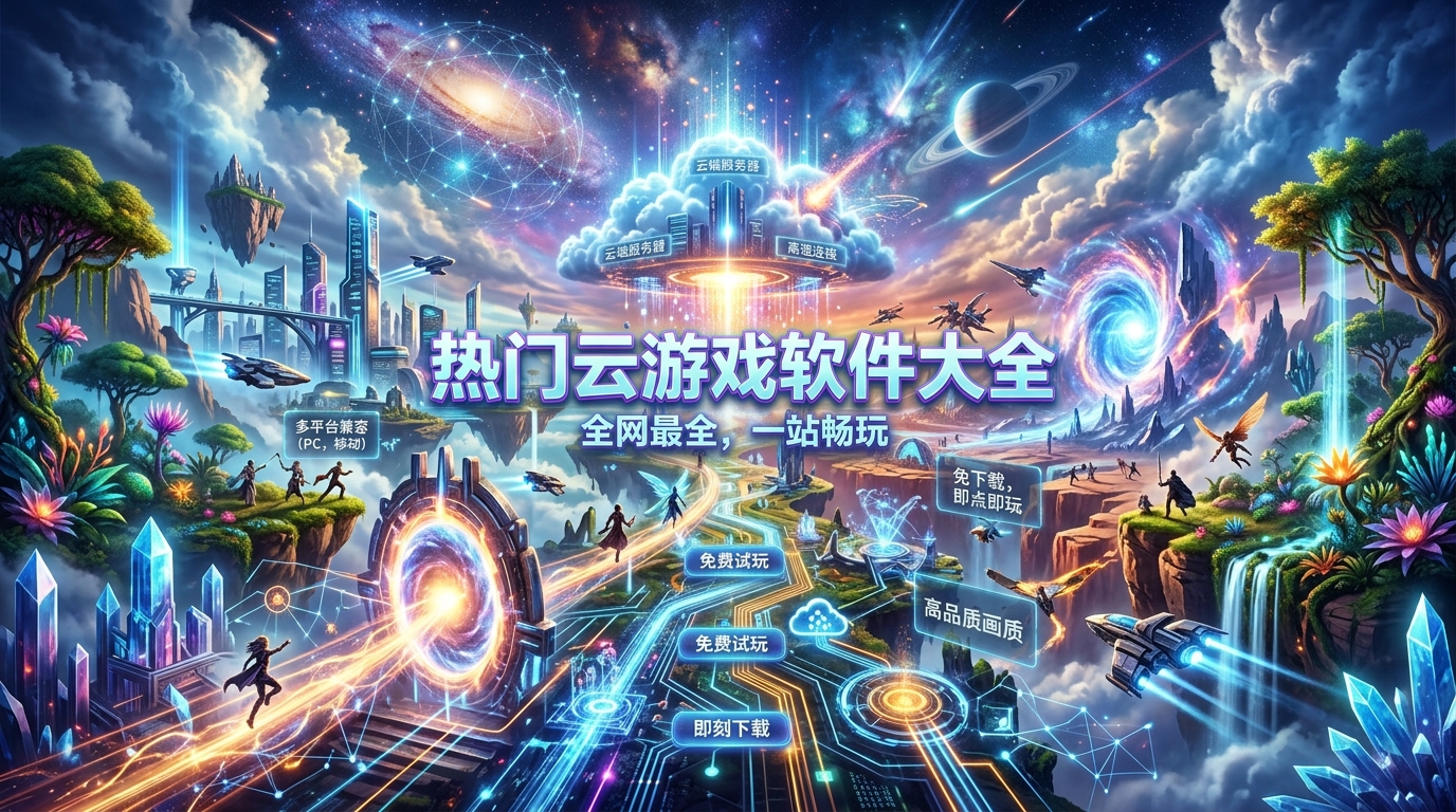 热门云游戏软件大全
