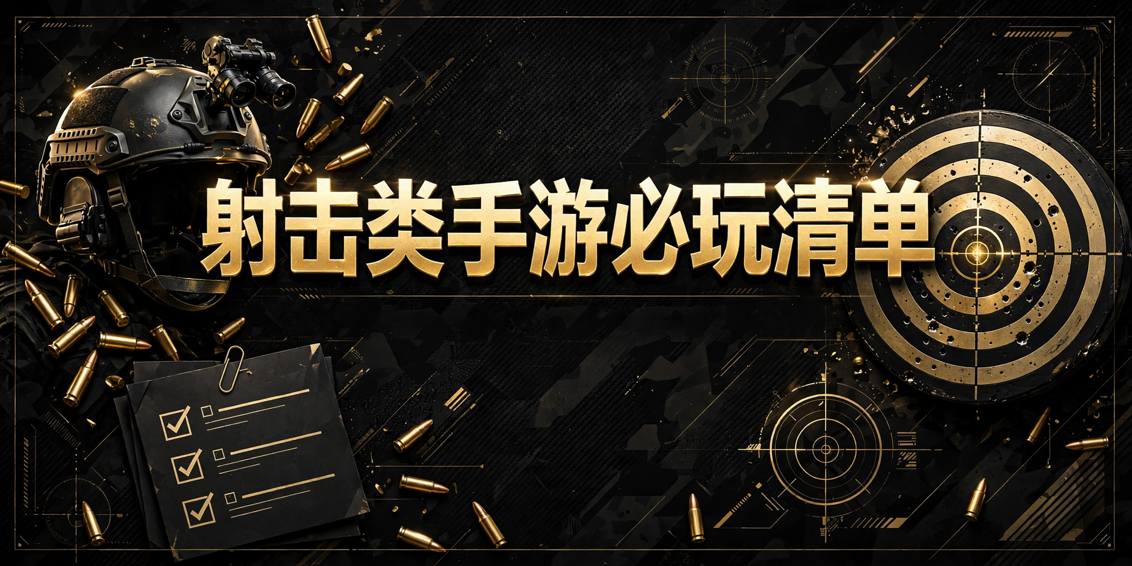射击类手游必玩清单