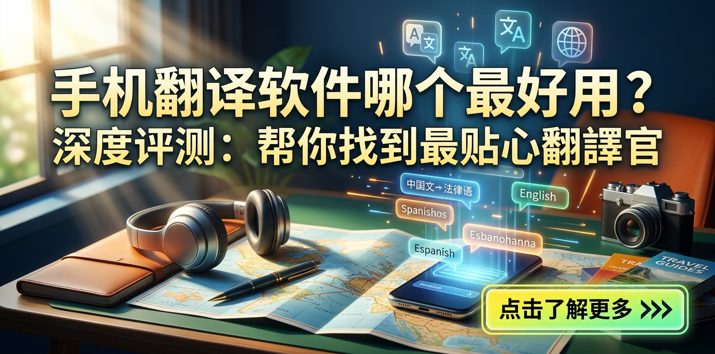 手机翻译软件哪个最好用