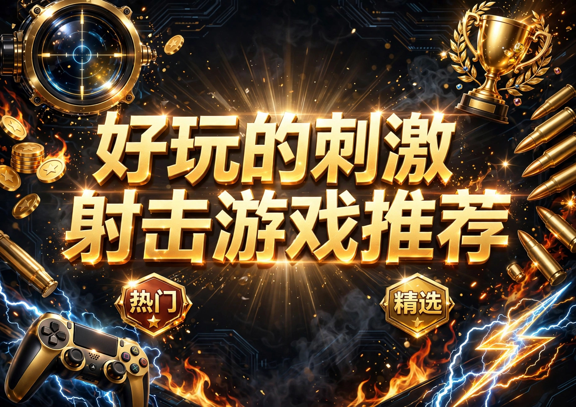 好玩的刺激射击游戏推荐