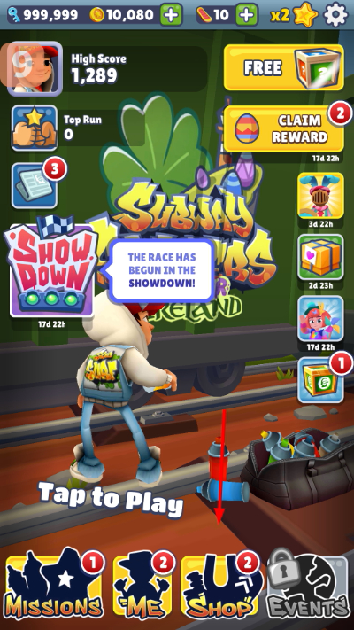 地铁跑酷国际服内置菜单下载 地铁跑酷国际服内置菜单下载