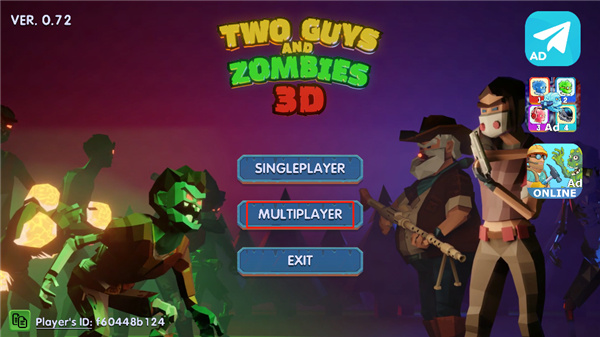 �����һ�ͽ�ʬ3D���ò˵�����