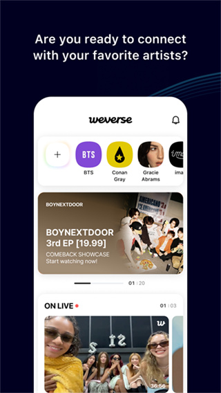weverse app�ٷ�����v3.15.5 ���İ�