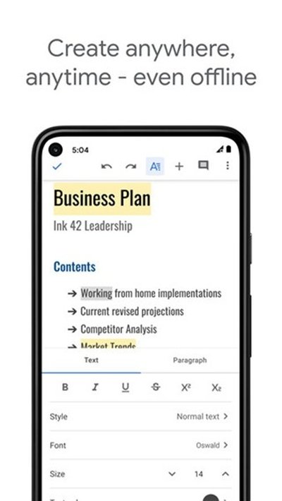 �ȸ��ĵ�(GoogleDocs)��׿���İ�v1.25.311.00.90
