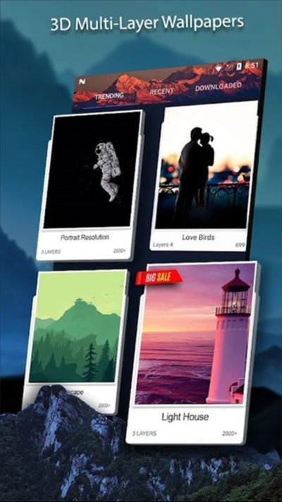 3dwallpapers��ֽ�ٷ���׿��v4.6.0