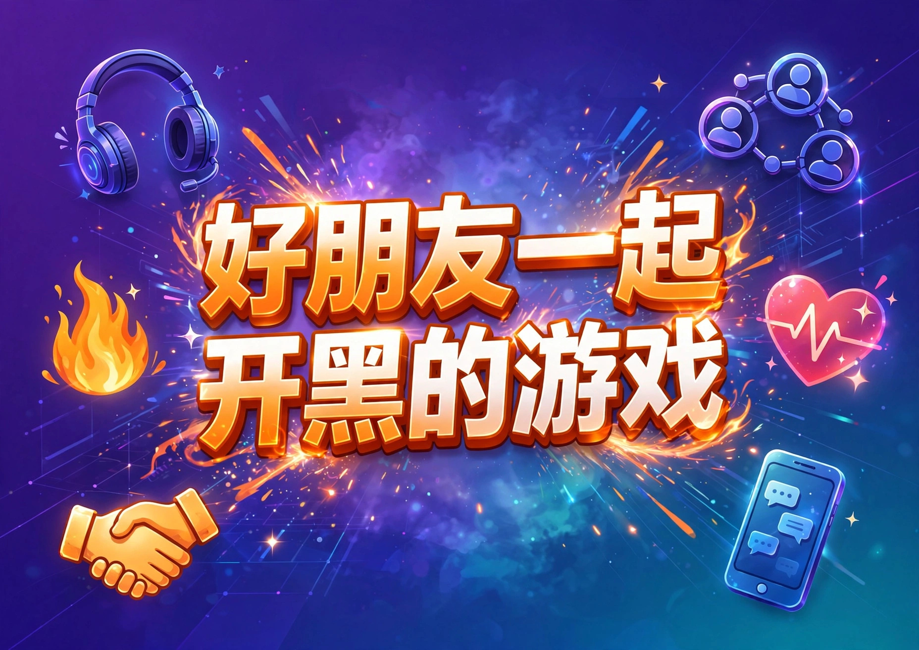 好朋友一起开黑的游戏