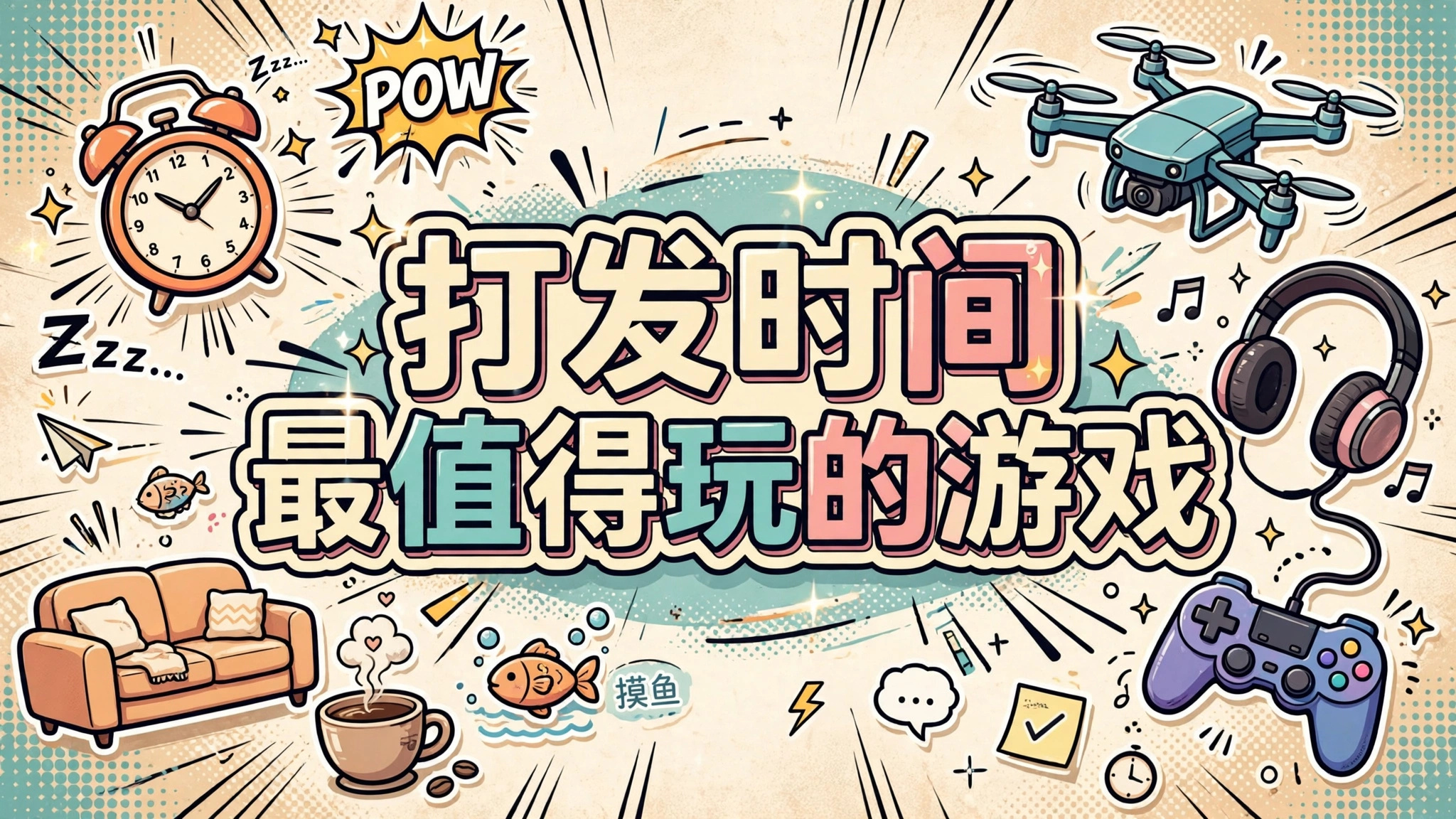 打发时间最值得玩的游戏